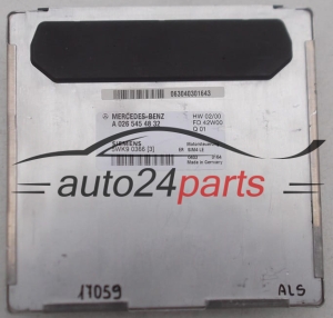 CALCULATEUR MOTEUR MERCEDES W208 SIEMENS 5WK9 0366 (3), 5WK90366, A 026 545 48 32, A0265454832 