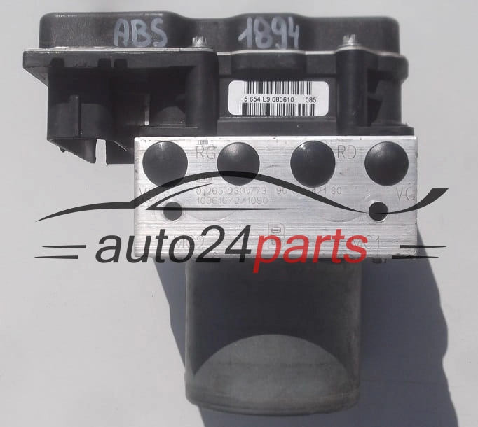 ABS POMPA I STEROWNIK CITROEN PEUGEOT 2.0 HDI BOSCH 0 265 230 773,  96 618 871 80