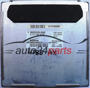 CALCULATEUR MOTEUR MERCEDES W208 CLK 230 2.4 A1111531979, 1111531979, A 111 153 19 79, 5WK90404, 5WK9 0404