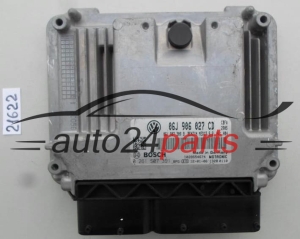 KOMPUTER STEROWNIK SILNIKA VW VOLKSWAGEN NEW BEETLE  BOSCH 0 261 S07 391, 0261S07391, 06J 906 027 CD,  06J906027CD, MED17.5.2 - 21622, 21623