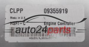 KOMPUTER STEROWNIK SILNIKA OPEL ASTRA ZAFIRA  Delphi Delco 09355919 CLPP