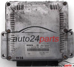 MOTORSTEUERGERÄT ECU STEUERGERAT RENAULT MEGANE, SCENIC, RX4 1.9DCI, BOSCH 0 281 010 189, 0281010189, HOM7700115493, 7700115725 