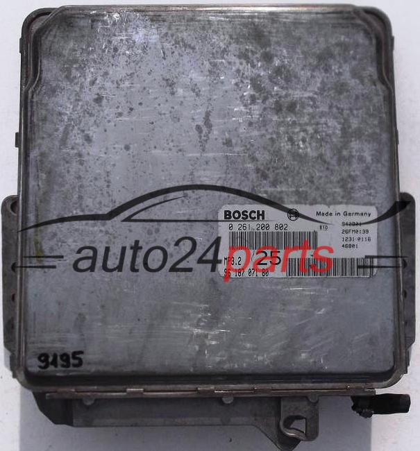 MOTORSTEUERGERÄT ECU STEUERGERÄT  CITROEN PEUGEOT BOSCH 0 261 200 802,  96 187 071 80