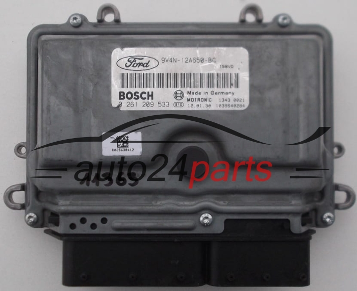 ECU CENTRALITA DE MOTOR FORD FOCUS KUGA 2.5 T BOSCH 0 261 209 533, 0261209533, 9V4N-12A650-BG, 9V4N12A650BG