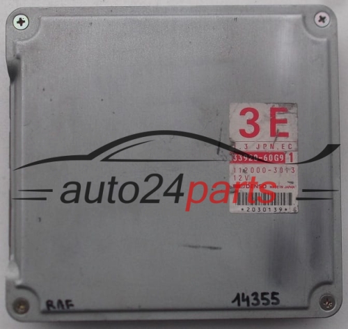 KOMPUTER STEROWNIK SILNIKA SUZUKI BALENO 33920-60G9, 3392060G9, 112000-3013, 1120003013 - 14355