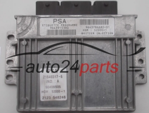 CALCULATEUR MOTEUR CITROEN C5 1.8 16V 9643915380, 9643786680-01, HOMS2000-1, 21646517-6, 50409S05