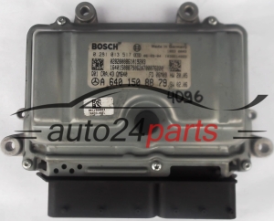 MOTORSTEUERGERÄT ECU STEUERGERAT MERCEDES W169 A180 W245 B180 BOSCH 0 281 013 517, A 640 150 88 79, A6401508879, 6401508879