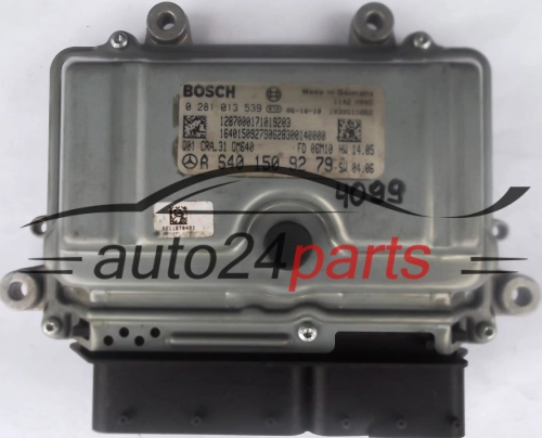 KOMPUTER STEROWNIK SILNIKA MERCEDES A6401509279, 6401509279, A 640 150 92 79 BOSCH 0281013539, 0 281 013 539 - 4099, 4161