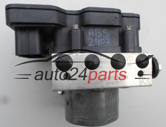 POMPE HYDRAULIQUE ET CALCULATEUR d'ABS RENAULT 476604794R, A4539005902, 0265255386, 0265956403, 2265106516 