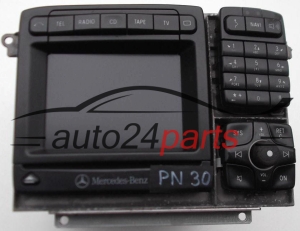 RADIO CD NAVI NAWIGACJA MERCEDES S CLASS W220/ W215 COMAND 2.5 E BOSCH 7 612 001 671, 7612001671, A 220 827 04 42, A2208270442, 8 638 204 257, 8638204257, 8 618 842 873, 8618842873 - PN30