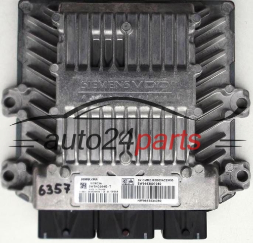 MOTORSTEUERGERÄT ECU STEUERGERÄT PEUGEOT 407 2.0 HDI 5WS40264G-T