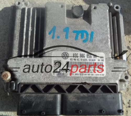 MOTORSTEUERGERÄT ECU STEUERGERÄT VW VOLKSWAGEN SEAT LEON 1.9 TDI BOSCH 0 281 015 336