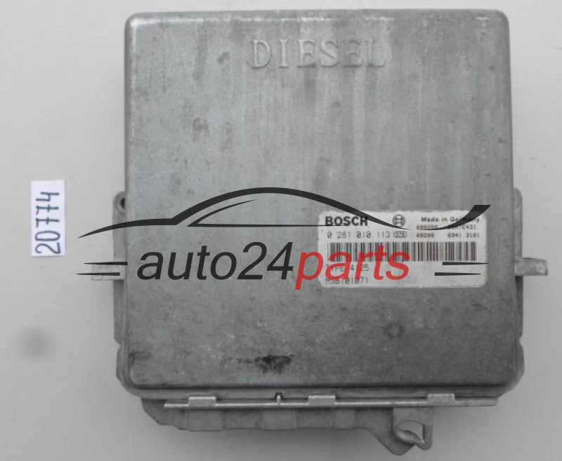 KOMPUTER STEROWNIK SILNIKA LAND ROVER FREELANDER 2.0 TDI BOSCH 0281010113, 0 281 010 113, TYPE 4125 MSG101071 