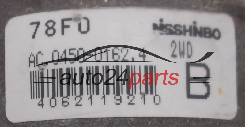 ABS POMPA I STEROWNIK SUZUKI ALTO IGNIS  AC.0450-0162.4, AC045001624, 78F0, 2WD B