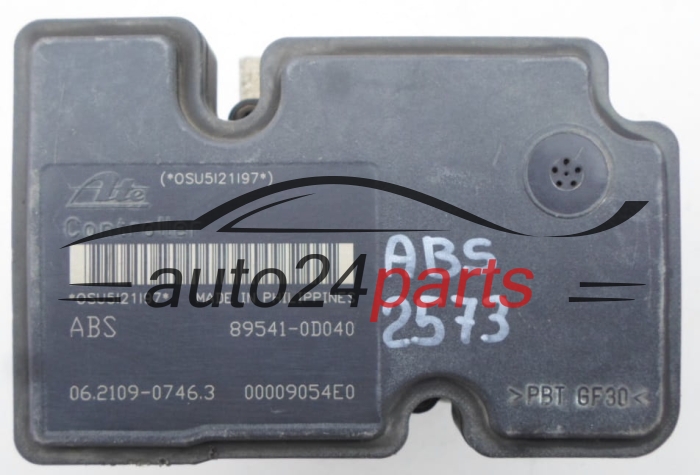 ABS TOYOTA YARIS 44510-0D030 / 445100D030 / ATE 06210205164 / 06210907463, 89541-0D040, 895410D040