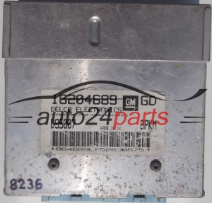 CALCULATEUR MOTEUR OPEL CORSA 1.2, DELCO 16204689 GD, 16204689GD, D95007, BPKM