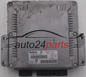 MOTORSTEUERGERÄT ECU STEUERGERAT CITROEN XSARA PICASSO 2.0 HDI BOSCH 0 281 011 518, 0281011518, 96 583 731 80, 9658373180, 9640938680, EDC15C2