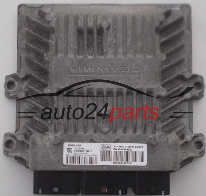 ECU CENTRALITA DE MOTOR CITROEN PEUGEOT 2.0 HDI SIEMENS VDO 5WS40612B-T