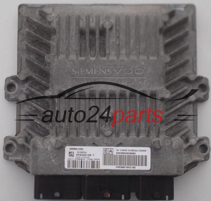 ECU CENTRALITA DE MOTOR CITROEN PEUGEOT 2.0 HDI SIEMENS VDO 5WS40612B-T