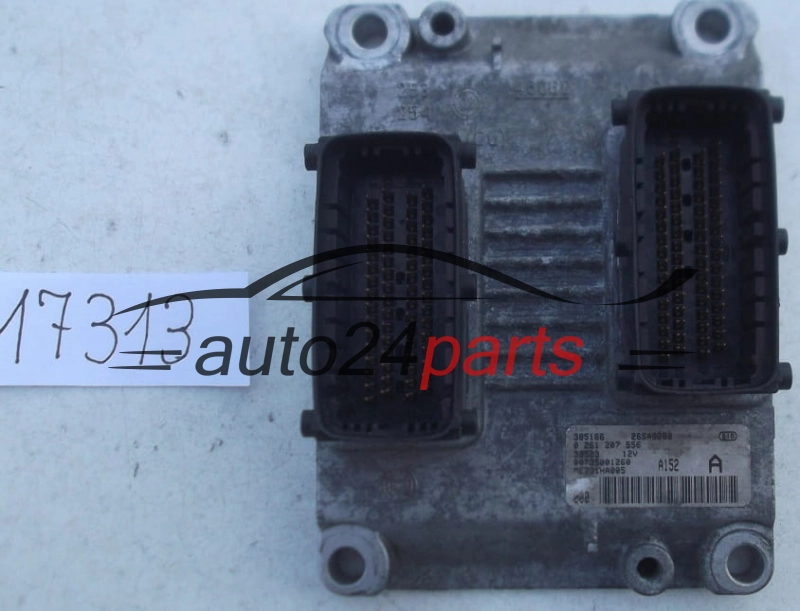 Komputer sterownik silnika Alfa Romeo 156 1.6 TS 0261207556 00735001260 ME731HA005A152A