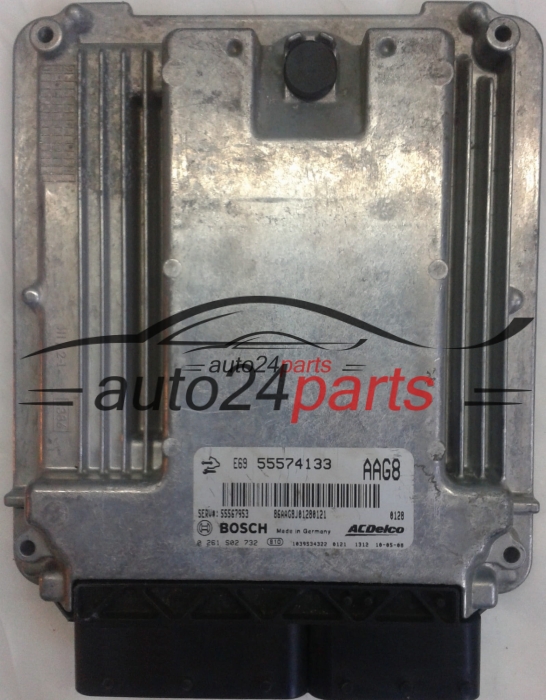 MOTORSTEUERGERÄT ECU STEUERGERÄT OPEL INSIGNIA 2.0 CDTI 55574133 55567953 AAG8 BOSCH 0261S02732