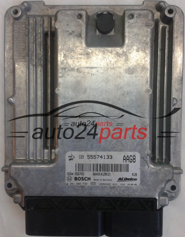MOTORSTEUERGERÄT ECU STEUERGERÄT OPEL INSIGNIA 2.0 CDTI 55574133 55567953 AAG8 BOSCH 0261S02732