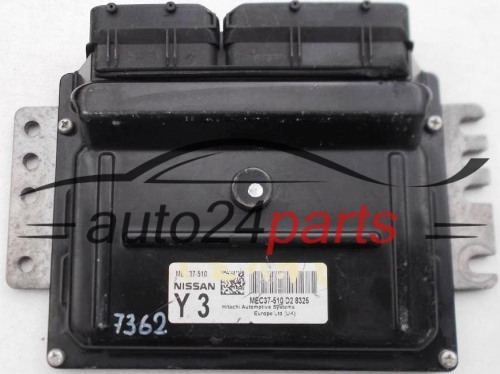 MOTORSTEUERGERÄT ECU STEUERGERÄT NISSAN MICRA 1.4 MEC37-510 Y3, MEC37510, D2 8325, D28325, MEC37510D28325