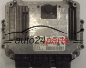 MOTORSTEUERGERÄT ECU STEUERGERÄT PEUGEOT 1.6 BOSCH 0 281 011 628, 0281011628, 96 559 241 80, 9655924180, 9653958980, EDC16C34 