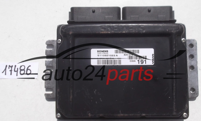 MOTORSTEUERGERÄT ECU STEUERGERÄT VOLVO S40 V40 2.0T SIEMENS S110921022 A