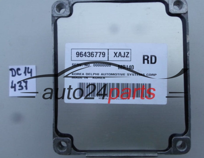 CENTRALITA DE MOTOR CHEVROLET AVEO 1.4 96436779 XAJZ 