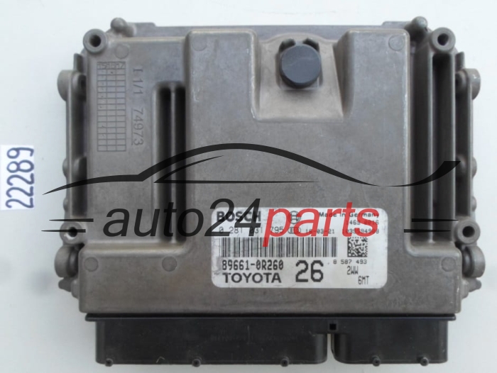 MOTORSTEUERGERÄT ECU STEUERGERAT TOYOTA RAV 4 BOSCH 0 281 031 795, 0281031795, 89661-0R260, 896610R260