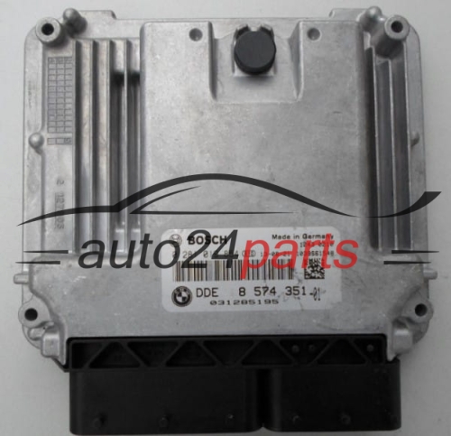 MOTORSTEUERGERÄT ECU STEUERGERÄT BMW X1 BOSCH 0 281 019 854,  DDE 8 574 351