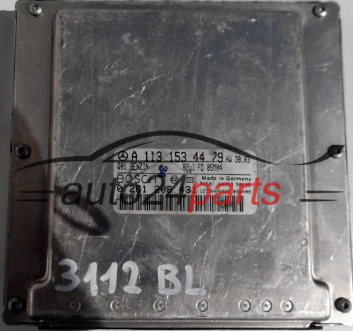 KOMPUTER STEROWNIK SILNIKA MERCEDES W211 E500 BOSCH 0261208431, 0 261 208 431, A1131534479, A 113 153 44 79 - 