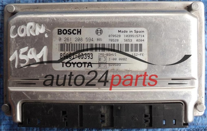 calculateur moteur pour toyota yaris 1.0 