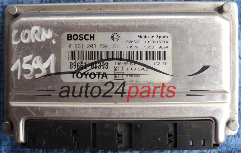 calculateur moteur pour toyota yaris 1.0 