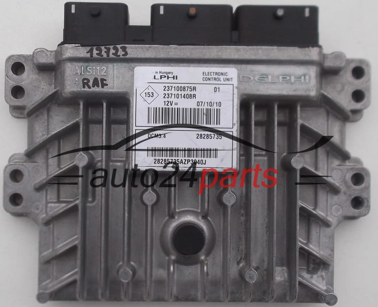 ecu engine control module NISSAN RENAULT 1.5 DCI
