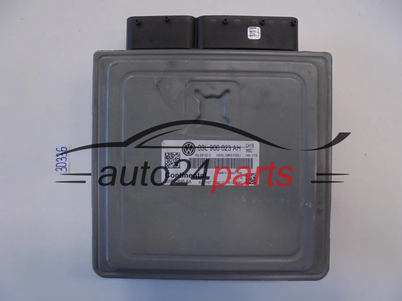 KOMPUTER STEROWNIK SILNIKA VW VOLKSWAGEN POLO 1.6 TDI 03L906023AH, 03L 906 023 AH, 03L906023D, 03L 906 023 D, DIESEL SIMOS PCR2.1 CAYB 5692, CONTINENTAL 5WP42846 AA