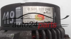 ALTERNATOR 2.2 X22XE OPEL OMEGA B VECTRA B FRONTERA BOSCH 0123510063, 0986039240, 120A