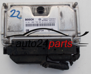 MOTORSTEUERGERÄT ECU STEUERGERÄT CHEVROLET CAPTIVA 2.4 BOSCH 0 261 208 782 0261208782 GM 96842730 U9