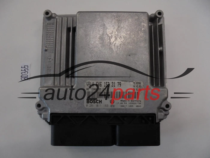 KOMPUTER STEROWNIK SILNIKA MERCEDES BENZ 0281011163 A6461533179 CR3.13