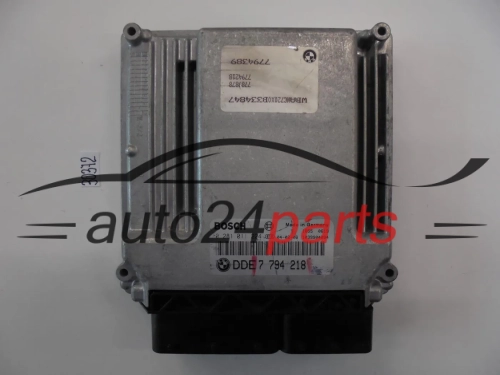 MOTORSTEUERGERÄT ECU STEUERGERÄT   BMW 0281011224 DDE7794218 7794218