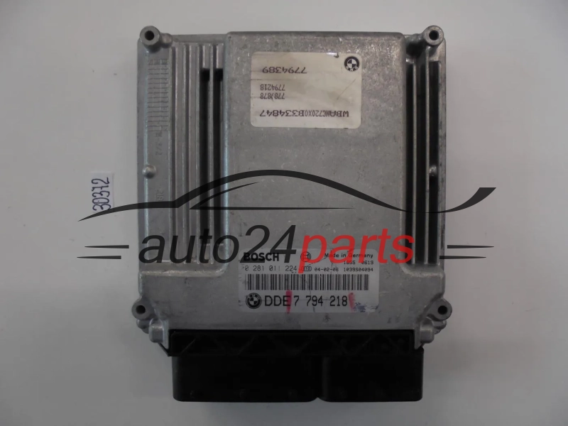 KOMPUTER STEROWNIK SILNIKA BMW 0281011224 DDE7794218 7794218