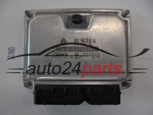 KOMPUTER STEROWNIK SILNIKA VW VOLKSWAGEN T4 2.5 TDI 074906018AL, 074 906 018 AL BOSCH 0281010459, 0 281 010 459
