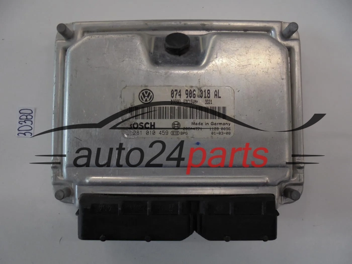 KOMPUTER STEROWNIK SILNIKA VW VOLKSWAGEN T4 2.5 TDI 074906018AL, 074 906 018 AL BOSCH 0281010459, 0 281 010 459