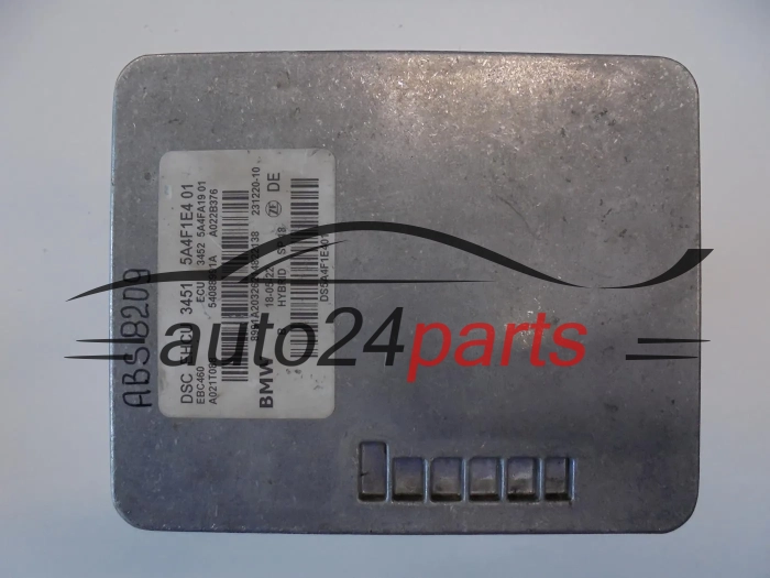 POMPE ABS ET CALCULATEUR BMW 3451 5A4F1E4 01 34515A4F1E401 34515A4F1E4