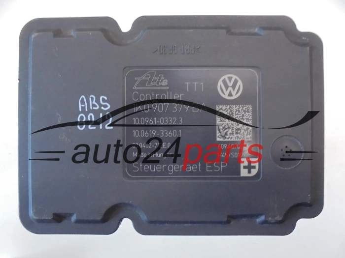 POMPE ABS ET CALCULATEUR AUDI VOLKSWAGEN 1K0614517CM 1K0907379BA