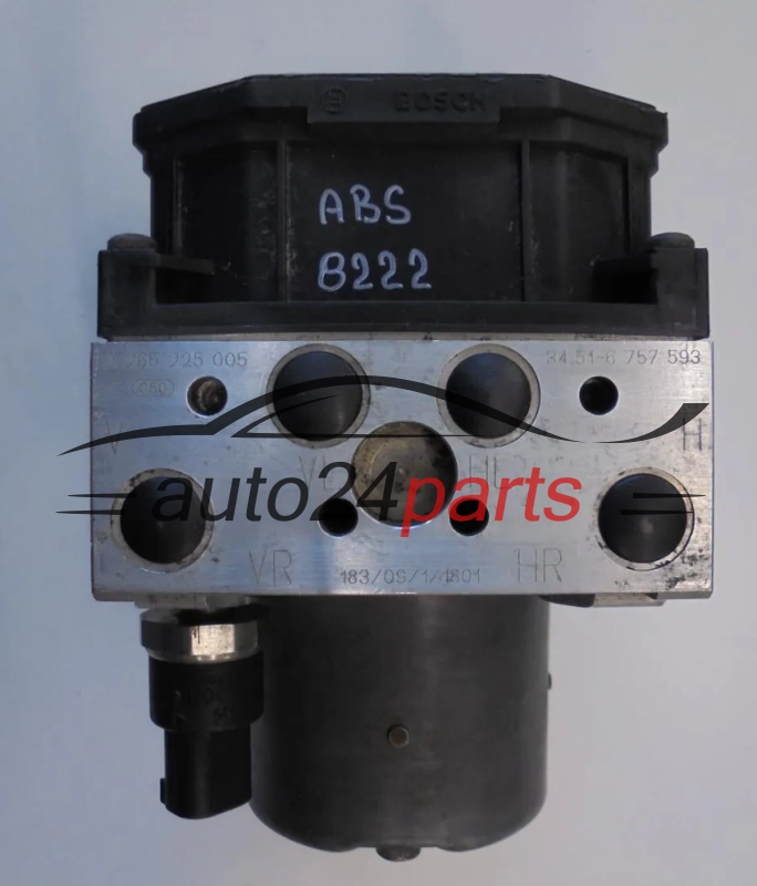 ABS POMPA I STEROWNIK BMW 0265225005 6757593 0265950002