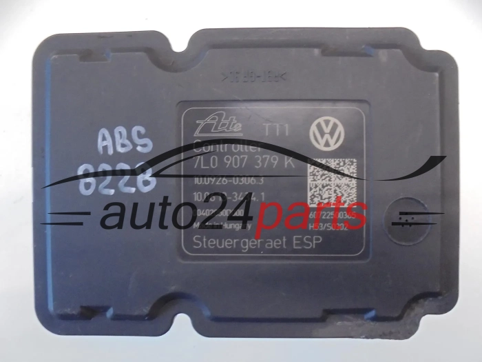 Pompa ABS i sterownik Porsche Volkswagen 7L0614517 10021200214 7L0907379K
