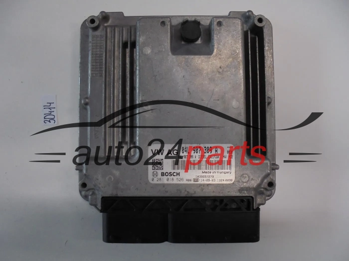 KOMPUTER STEROWNIK SILNIKA AUDI VOLKSWAGEN 2.0 TDI BOSCH 0 281 018 526, 0281018526, 04L 907 309 A, 04L907309A, EDC17C64
