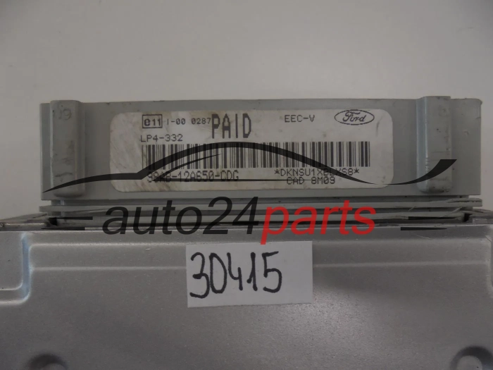 KOMPUTER STEROWNIK SILNIKA FORD FOCUS 1.6 VISTEON 98AB-12A650-CDG 98AB12A650CDG PAID LP4-332 EEC-V